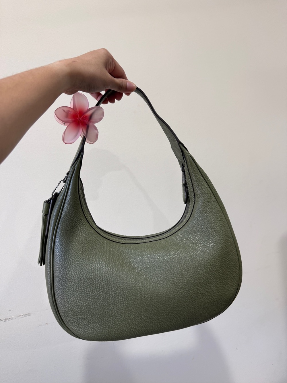 Coach Olive Green Carmen Hobo - Picture 2 of 8